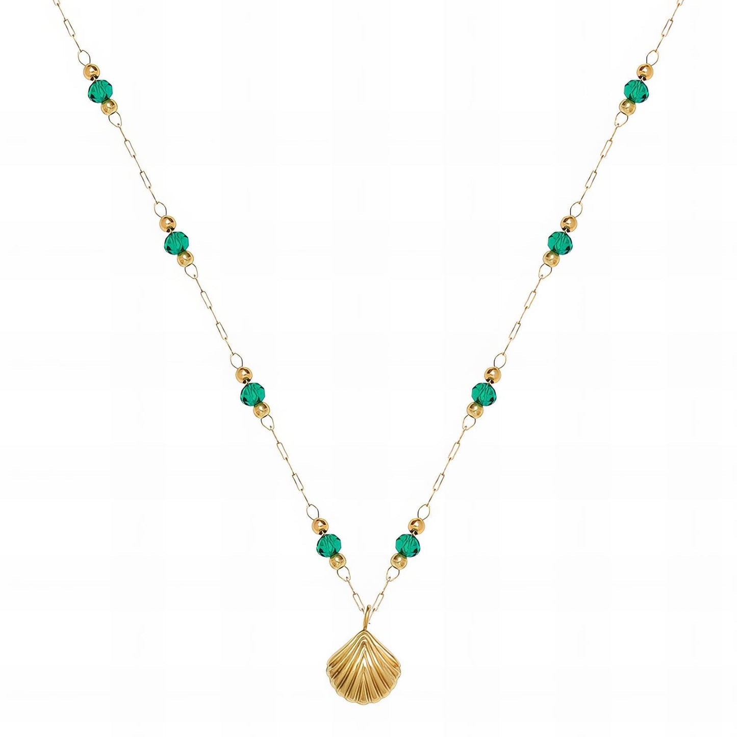 Classic 18K gold plated necklace stainless steel women’s designer jewellery