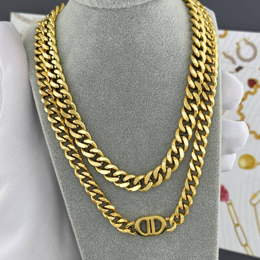 Women’s necklace 18K gold plated stainless steel jewellery gift for her