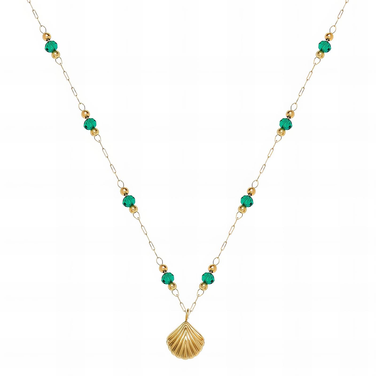 Classic 18K gold plated necklace stainless steel women’s designer jewellery
