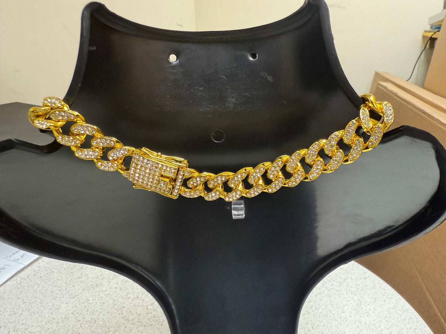 Gold Ankh Pendant Chain